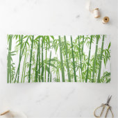 バンブー7 三つ折りクリスマスカード (内部)