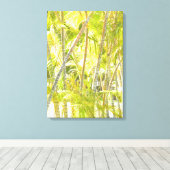 バンブー キャンバスプリント (インサイチュ (ウッドフロア))