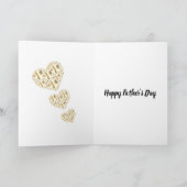 バンプからお父さんの日おめでとう カード (内部)