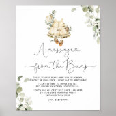 バンプからのCotagecoreボーホ子供部屋メッセージ ポスター (正面)