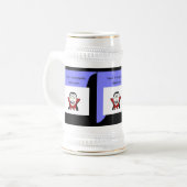 バンプタスティックハロウィンスタインマグ ビールジョッキ (正面左)