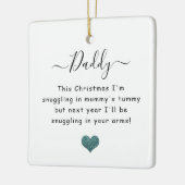 バンプパパからのクリスマス セラミックオーナメント (左)