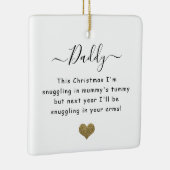 バンプパパからのクリスマス セラミックオーナメント (右)