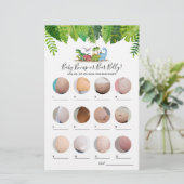 バンプビールベリー恐竜ベビーシャワーゲーム (スタンド正面)