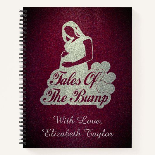バンプヴィンテージ妊娠記念品誌 ノートブック (正面)