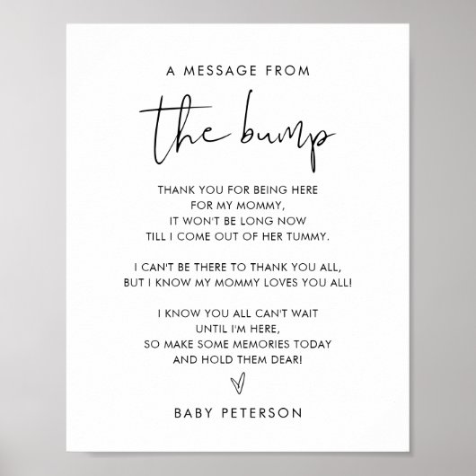 バンプ記号からのメッセージをステラで送信 ポスター (正面)