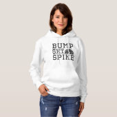 バンプ セット スパイク パーカ (正面フル)