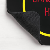 バンヘッドヒア – おもしろいストレスレリーフ、 浮き彫り マウスパッド (コーナー)