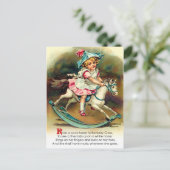 バンベリークロス子供部屋ライム ポストカード (スタンド正面)