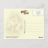 バンベリークロス子供部屋ライム ポストカード (裏面)