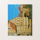 バンベルグタウンホールファシュヴェルクハウスドイツ。ジグソープ ジグソーパズル (縦)