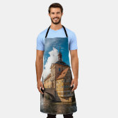 バンベルグドイツ エプロン (着用した状態)