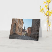 バンベルグドイツ カード (黄色い花)