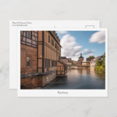 バンベルグドイツ ポストカード (正面/裏面)