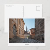 バンベルグドイツ ポストカード (正面/裏面)