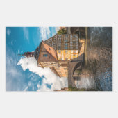 バンベルグドイツ 長方形シール (正面)