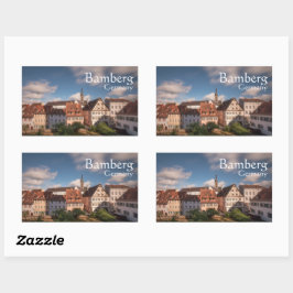 バンベルグドイツ 長方形シール