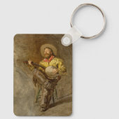 バンホスペインのーのトレイル遊ソングでカウボーイを歌う キーホルダー (裏面)