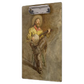 バンホスペインのーのトレイル遊ソングでカウボーイを歌う クリップボード (左)