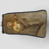 バンホスペインのーのトレイル遊ソングでカウボーイを歌う ゴルフヘッドカバー (正面)