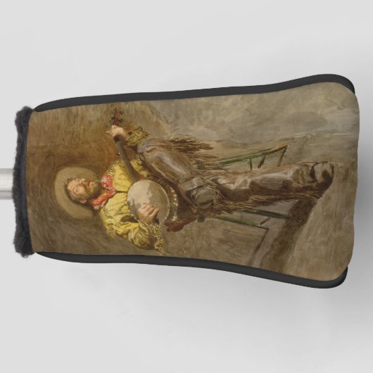 バンホスペインのーのトレイル遊ソングでカウボーイを歌う ゴルフヘッドカバー (正面)