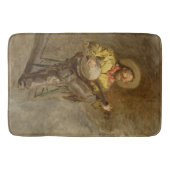 バンホスペインのーのトレイル遊ソングでカウボーイを歌う バスマット (正面)