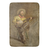 バンホスペインのーのトレイル遊ソングでカウボーイを歌う バスマット (正面縦)