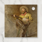 バンホスペインのーのトレイル遊ソングでカウボーイを歌う フェイバータグ (裏面)