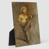 バンホスペインのーのトレイル遊ソングでカウボーイを歌う フォトプラーク (側面)