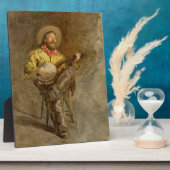 バンホスペインのーのトレイル遊ソングでカウボーイを歌う フォトプラーク (側面)