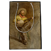 バンホスペインのーのトレイル遊ソングでカウボーイを歌う ミディアムペーパーバッグ (正面)