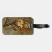 バンホスペインのーのトレイル遊ソングでカウボーイを歌う ラゲッジタグ (裏面横)