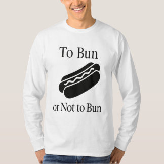 バンホットドッグタイポグラフィデザイン Tシャツ