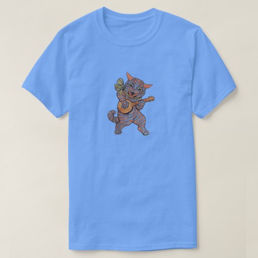 バンホ遊ーの猫 Tシャツ (デザイン正面)