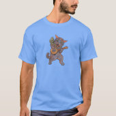 バンホ遊ーの猫 Tシャツ (正面)