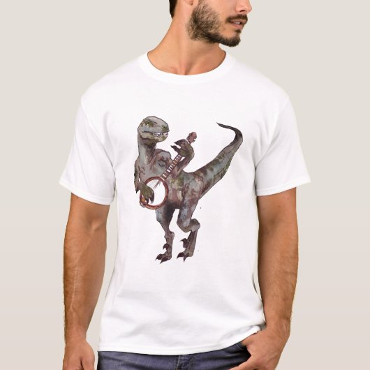 バンホ遊ーVelociraptor Tシャツ (正面)