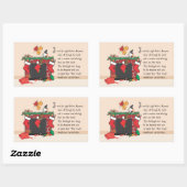 バンマスの前の夜 長方形シール (シート)