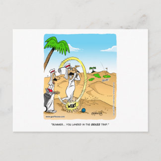 バンマー！..草の罠に当たったな！ ポストカード