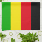 バンミレケ族民族運動の民族国旗 キッチンタオル (折り畳み)