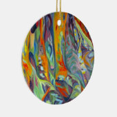 バンヤンの根のファインアートのオーナメント セラミックオーナメント (右)