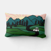 バンライフインザマウンテンズデイ&ナイトキャンプ ランバークッション (裏面)