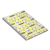 バンライフキャンピングキャンパーRVトレーラーパターン ノートブック (右側)