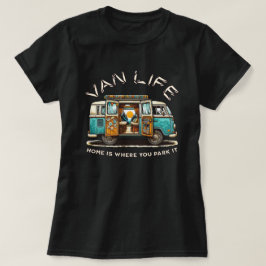 バンライフ キャンプ Tシャツ