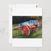 バンラティ農場用カート ポストカード (正面/裏面)