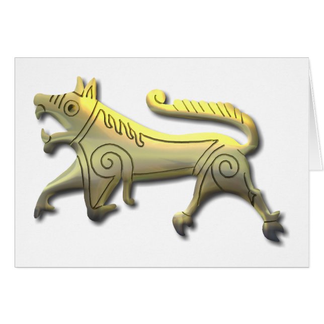 バンルネストーンエッチング金ゴールド (正面横)