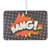 バンレトロアクション漫画ブックバブル カーエアーフレッシュナー (正面)