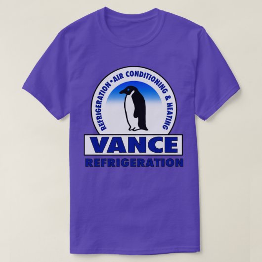 バン冷凍 Tシャツ (デザイン正面)
