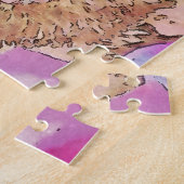 バン遊ゴッホのまわりにと ジグソーパズル (側面)