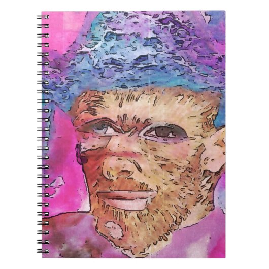 バン遊ゴッホのまわりにと ノートブック (正面)