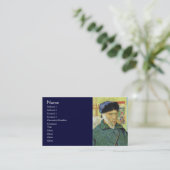 バン・ゴッホが包帯した自画像 名刺 (スタンド正面)